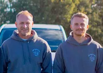 This is a photo of Paul and Max Reed